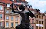 Польша. Варшава. Сирена и Барбакан
